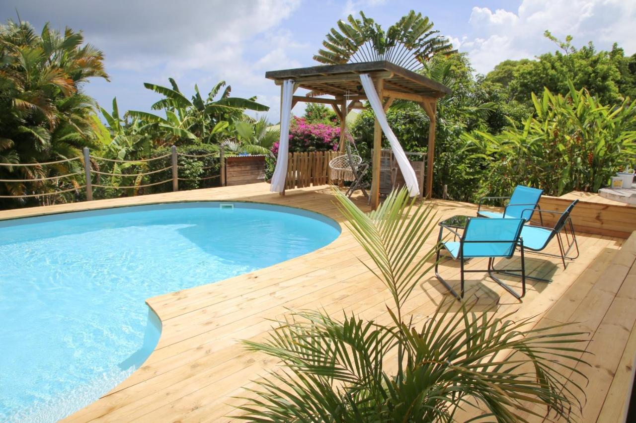 L Orchidee Bleue, Bas De Villa, Vue Mer, Piscine Privee Sainte-Anne  Exterior foto
